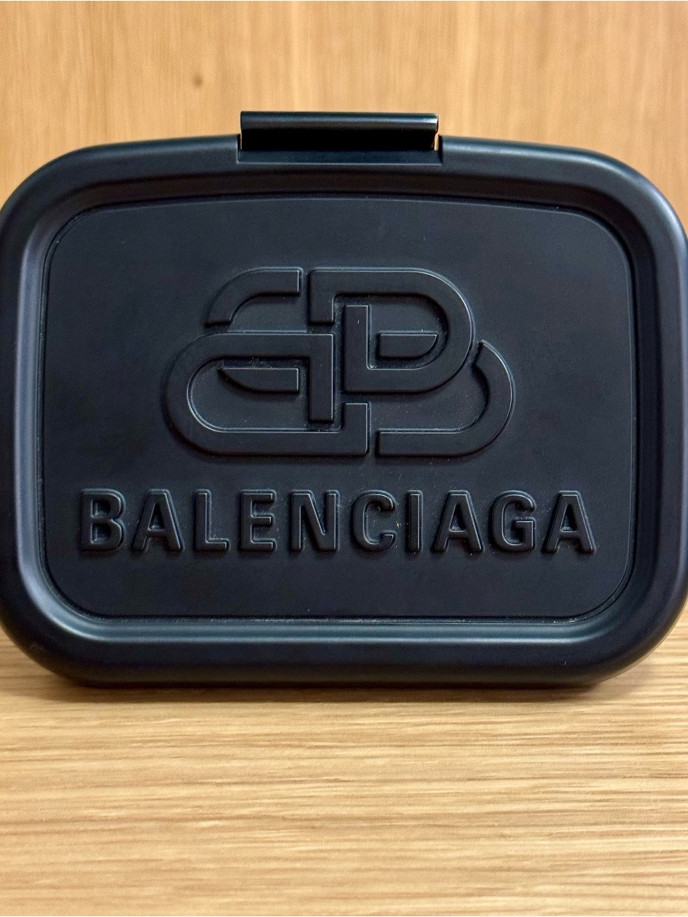 Balenciaga Black Mini Lunch Box Crossbody Bag